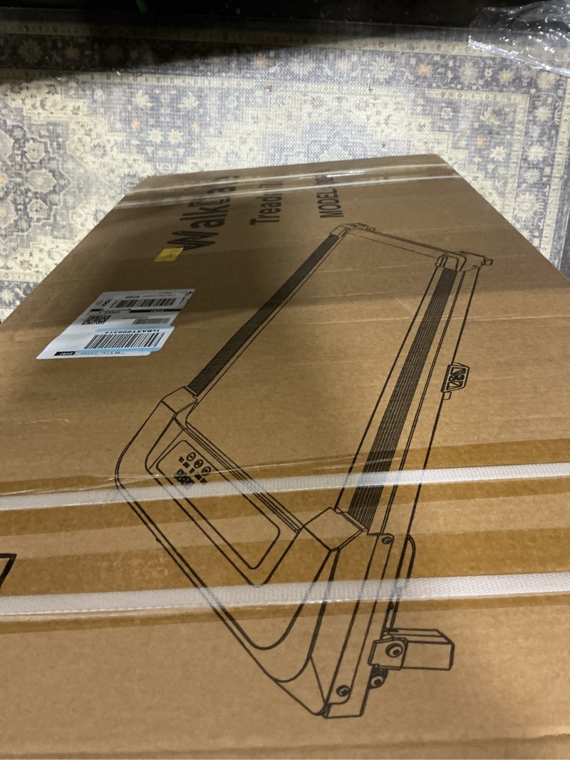 Condition photo showing Good Condition for Walking Pad Treadmill, WalkDate Incline Walking Pad Under Desk Treadmills 330 Lbs Capacity, 2.5HP Low Noise Portable Running Machine for Home and Office, with LED Display, Remote Control Black