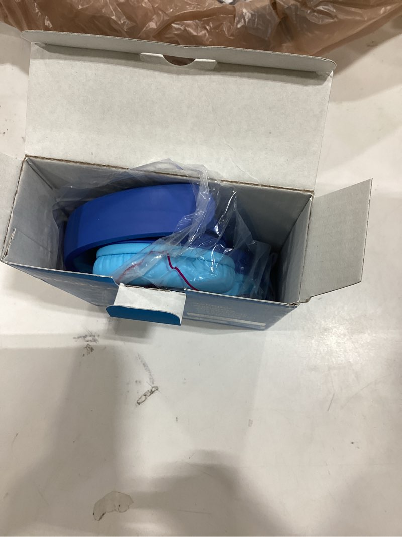 Condition photo showing New/Like New for iClever BTH22 Kids Bluetooth Headphones, 60H Play Time, USB C Fast Charging, Bluetooth 5.4, AUX Cord,Safe Volume 74/85 dBA,Toddler Headphones for iPad/Tablet/Travel/School, Blue A-Blue