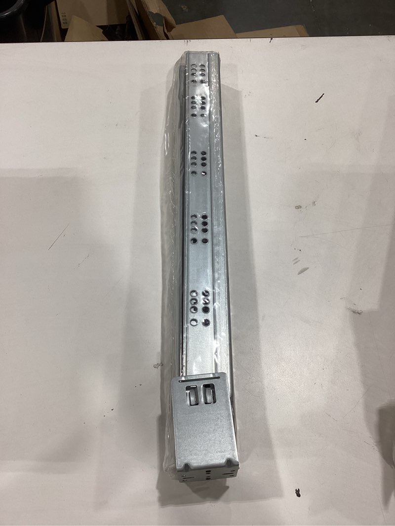Condition photo showing As Is for probrico 1 pair 18 inch undermount drawer slides, full extension concealed drawer runners soft close bottom mount drawer slides with rear mounting brackets locking devices 18 inch 1