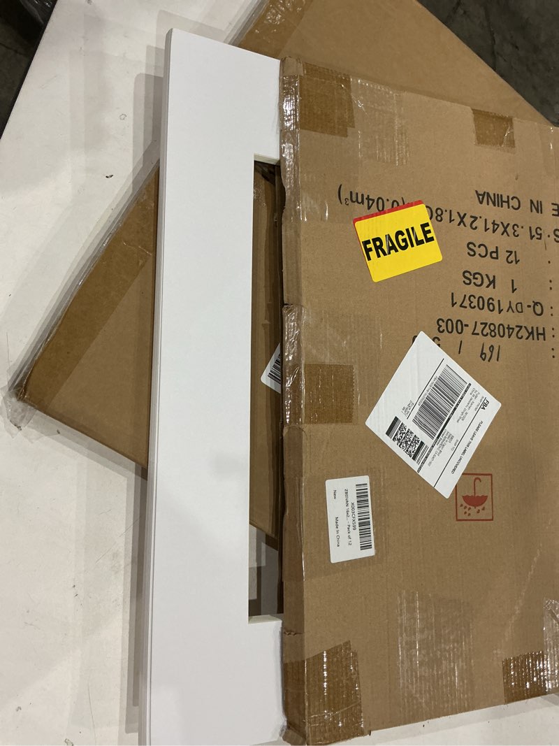 Condition photo showing Good Condition for zbeivan 16x20 white picture mats for 11x14 pictures with core bevel cut frame mattes - pack of 12 white 12 pcs 16x20 for photos 11x14