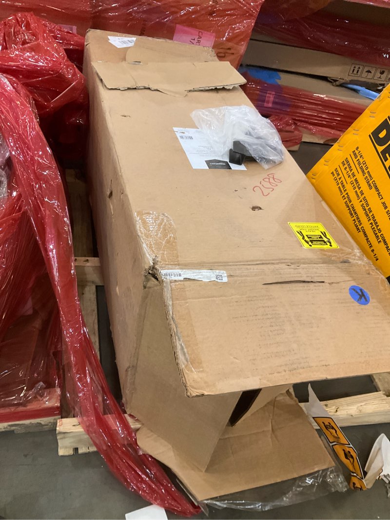 Condition photo showing Good Condition for Amazon Basics Memory Foam Mattress, Medium Firm, Cooling Gel, King Size Mattress, CertiPUR-US® Certified Foam, 80 x 76 x 12 inches, White/Gray King 12-inch Memory Foam Medium Feel