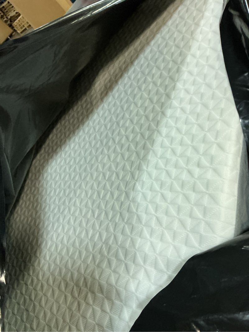 Condition photo showing Good Condition for Vekkia 34" Extra-Long Wedge Pillow, Back & Arm Support, Bed Wedge Pillow for Sleeping After Surgery, Acid Reflux, Snoring Relief, Removable Washable Cover & Double Side Pockets, 7.5" Height, White White/Gray 34''x22''x7.5''