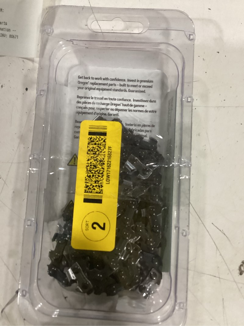Condition photo showing Good Condition for oregon s55 55 link replacement chainsaw chain for 16-in , 0.05-in gauge , 3/8-in pitch