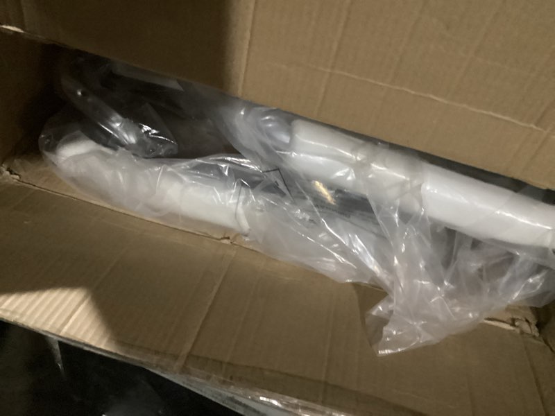 Condition photo showing Good Condition for DMI Rolling Shower Chair, Commode, Transport Chair, FSA Eligible, Rolling Bathroom Wheelchair for Handicap, Elderly, Injured or Disabled, Rear Locking Wheels, 250 lb. Weight Capacity, White