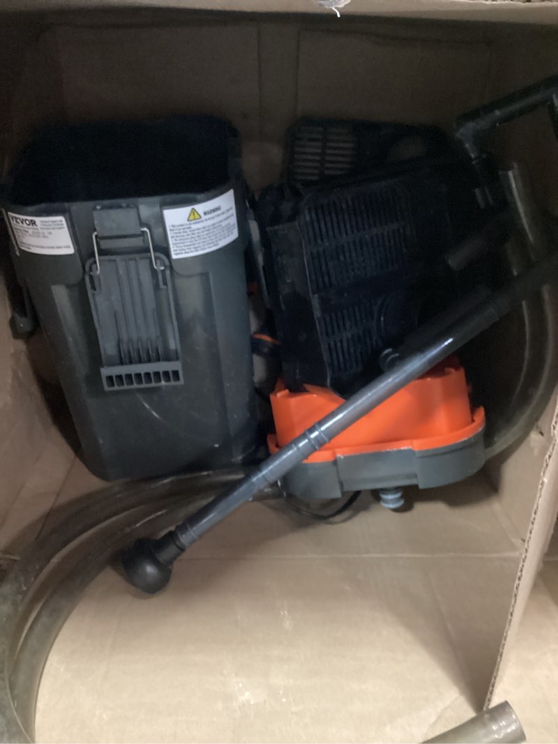 Condition photo showing As Is for VEVOR Aquarium Filter 172GPH, Canister Filter 20-35 Gallon, Ultra-Quiet Internal Aquarium Filter with UV Protection, Submersible Power Filter with Multiple Function for Fish Tanks, 8W 172GPH-UV