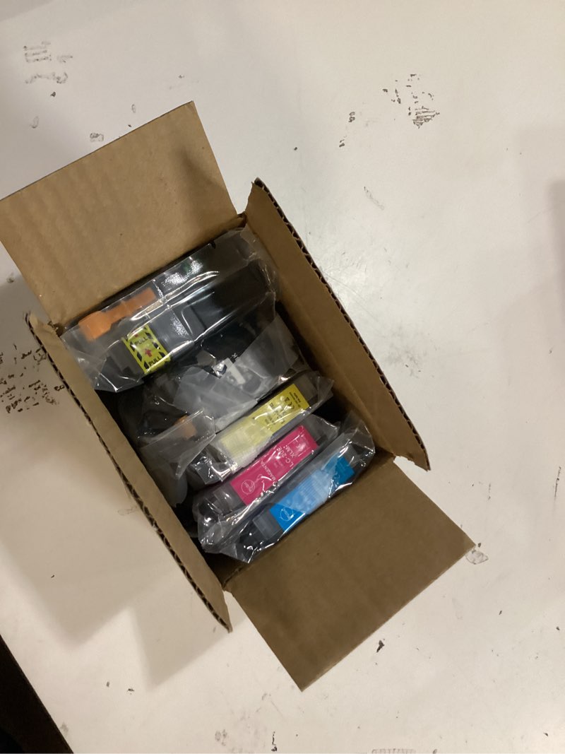 Condition photo showing New/Like New for lc20e xxl ink cartridges with super high-yield replacement for brother lc20e work with brother mfc-j985dw mfc-j775dw mfc-j5920dw printers (2black, cyan, magenta, yellow, 5 pack) 2black cyan magenta yellow