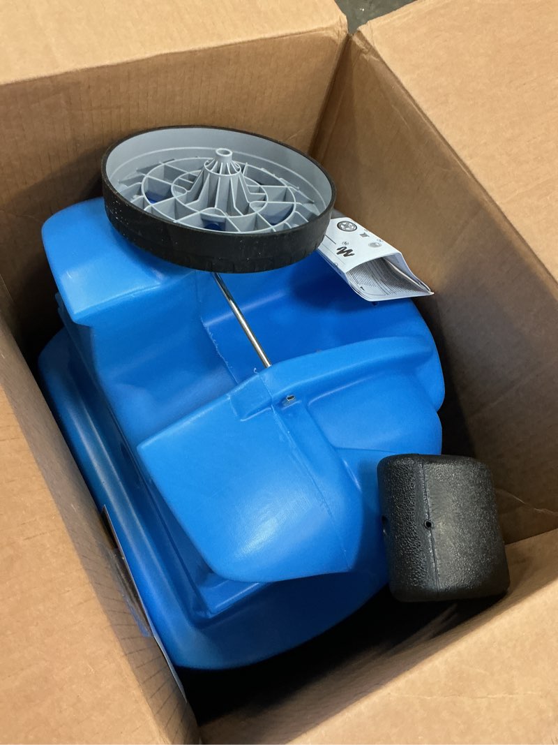 Condition photo showing As Is for Step2 Whisper Ride II Buggy Kids Push Car, Ride On Toy, Stroller Substitute, Includes Seat Belt & Horn, Made of Durable Plastic, Max Weight 50 lbs., For Toddlers 1.5-4 Years Old, Blue Blue Large