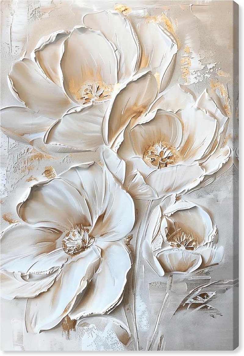 Art Remedy Lush Floral Canvas New Floral Wall Art, Gallery Wrapped