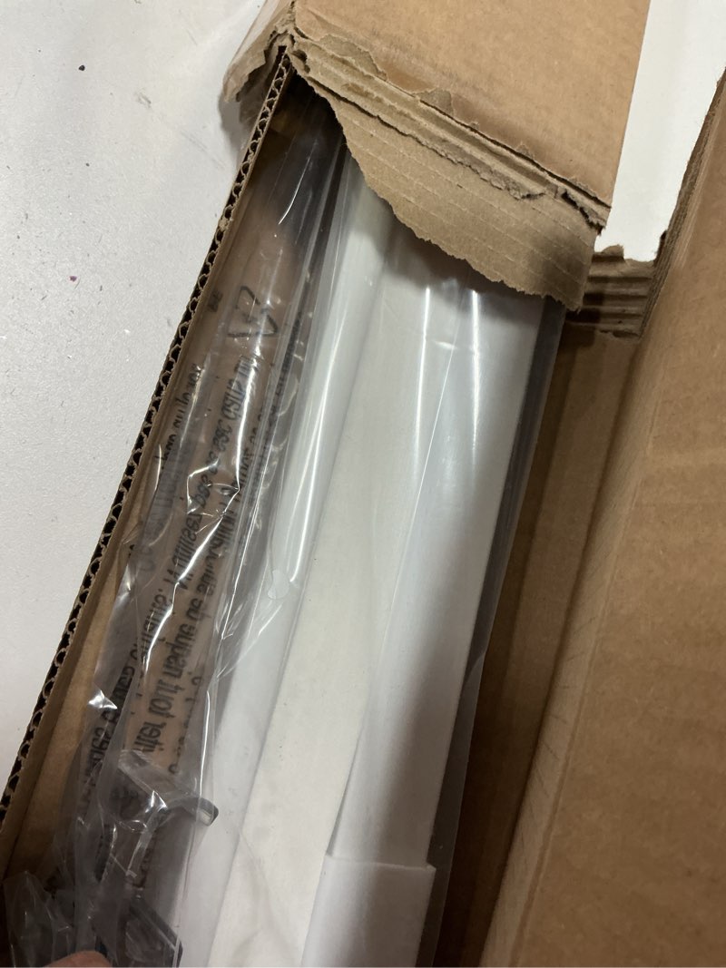 Condition photo showing Good Condition for LazBlinds Cordless Cellular Shades, No Tools No Drill Light Filtering Honeycomb Shades Pleated Blinds for Windows, 36.5'' W x 48'' H, White Light Filtering-white 36 1/2'' W x 48'' H