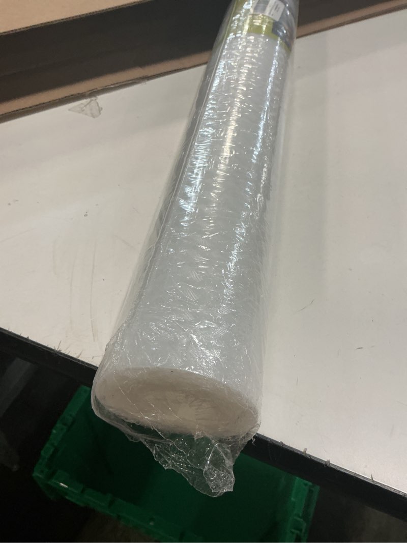 Condition photo showing New/Like New for Shelf Liners for Kitchen Cabinets Refrigerator Liners Waterproof & Oil-Proof Kitchen Cupboard Liner Non-Slip Drawer Mats EVA Material Non Adhesive Fridge Liner for Shelves Clear 35.4 x 236.2 Inches 35.4"W x 236.2"L Diagonal Pattern Clear