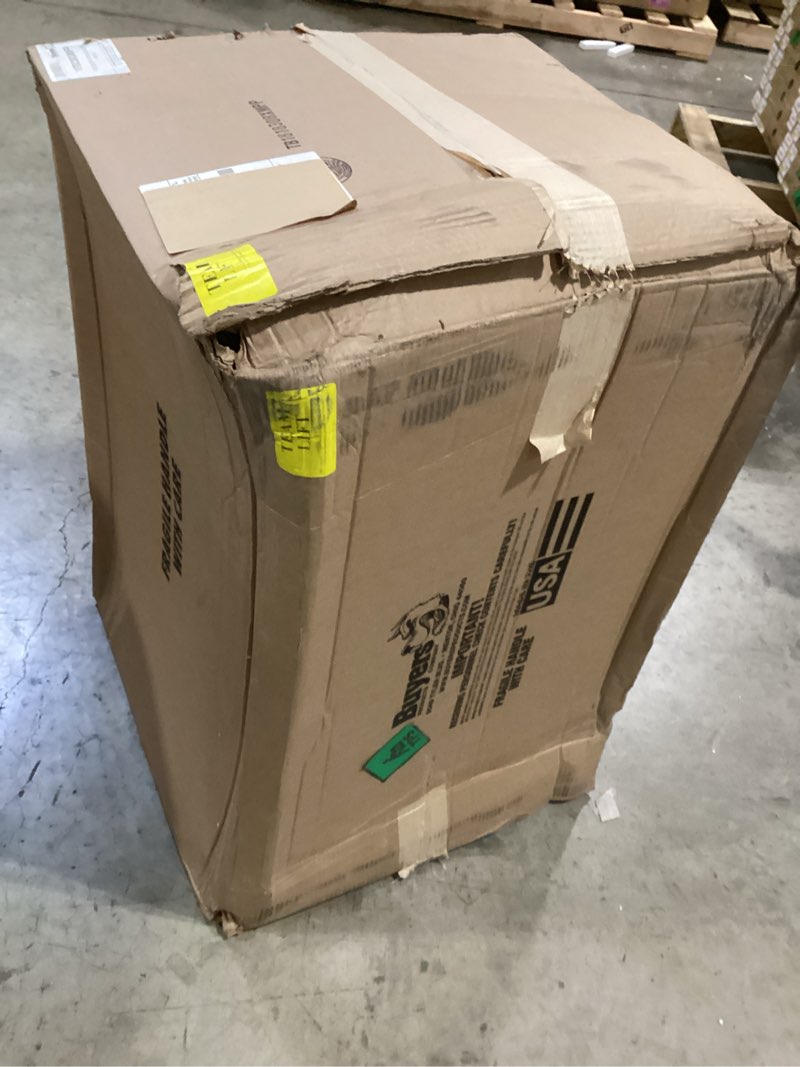 Condition photo showing Good Condition for buyers products 1702303 black steel underbody truck tool box - 18 x 18 x 30 inch heavy-duty job box, weather-resistant truck bed storage, locking t-latch, made in usa