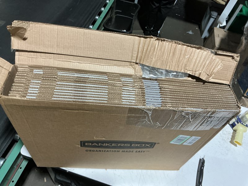 Condition photo showing Good Condition for Bankers Box 12 Pack Standard Duty File Storage Boxes, Standard Assembly, Removable Lid, Letter/Legal (0071301)