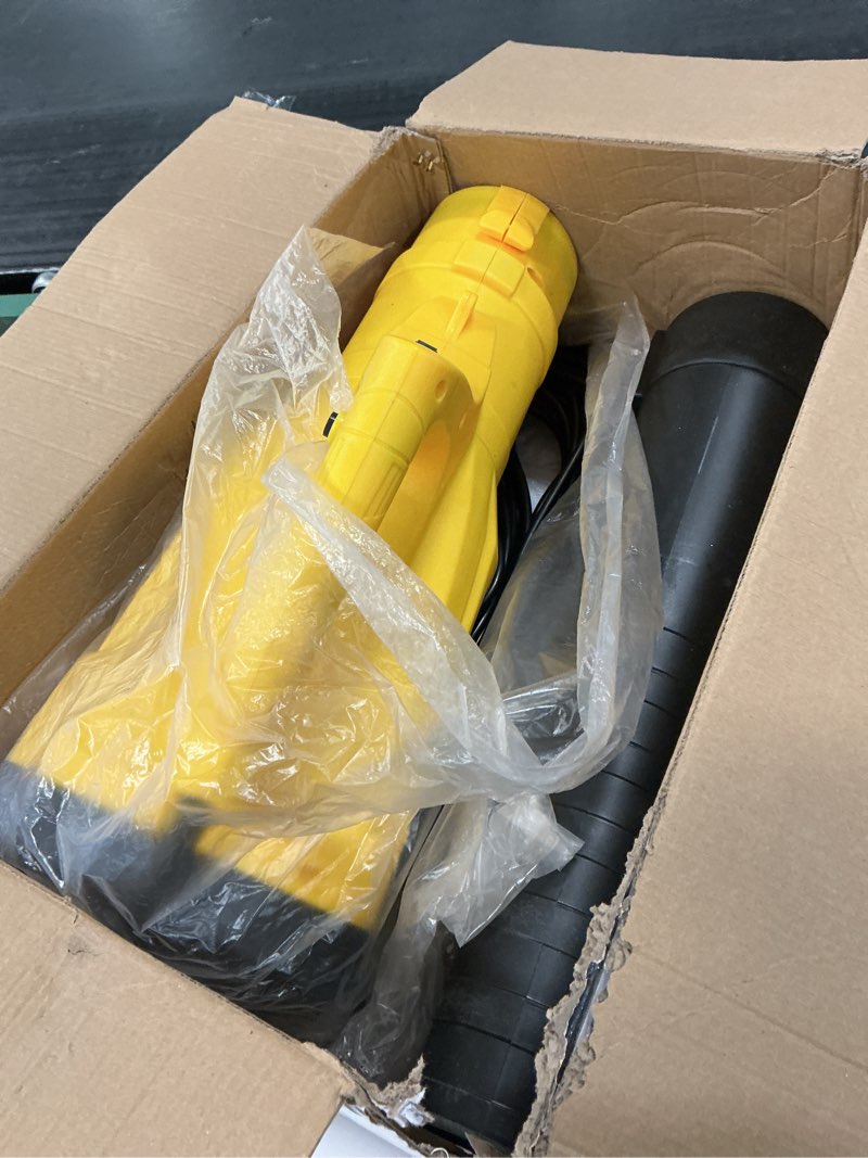 Condition photo showing New/Like New for Leaf Blower, 3000W High Power Turbine Handheld Electric Leaf Blower, with 82 feet Extra Long Power Cord