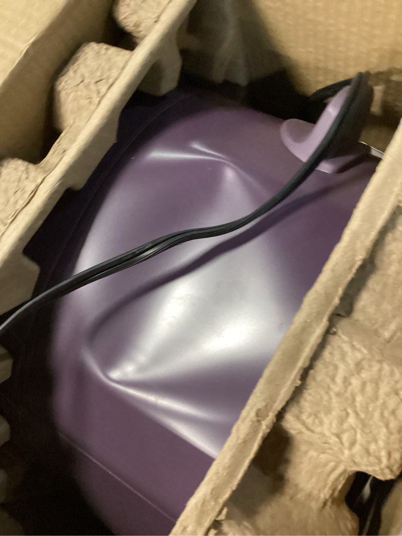 Condition photo showing Good Condition for bella 6.0 qt programmable slow cooker, ceramic nonstick coating, adjustable temperature & cooking times, dishwasher safe stoneware pot & tempered glass lid, tangle free cord wrap, plum