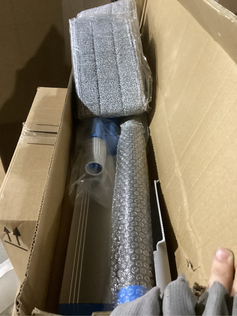 Condition photo showing Good Condition for Microfiber Wet Mops 24 in Heavy Duty Flat Floor Mop Adjustable Handle with 4 Washable Mop Clothes 24 IN MOP