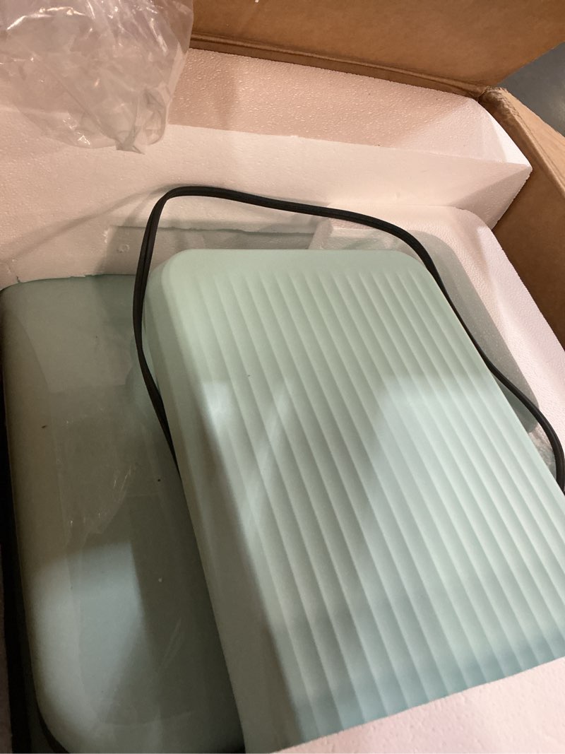 Condition photo showing As Is for htvront auto heat press machine for t shirts - heat press 15x15 with auto release - heats up fast & heat evenly, professional machines for htv, sublimation, heat transfer projects light blue