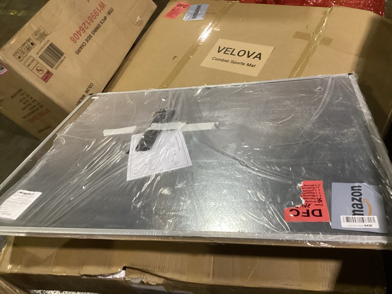 Condition photo showing Good Condition for VIZ-PRO Magnetic Whiteboard/Dry Erase Board, 48 X 36 Inches, Silver Aluminium Frame
