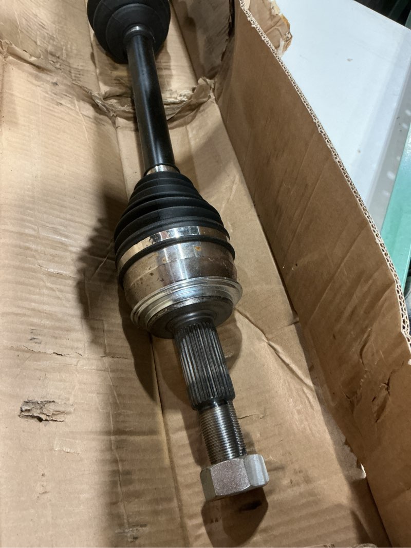 Condition photo showing As Is for cciyu cv axle shaft assembly for nissan for rogue 2014-2020 666455 front passenger side (1 pack)