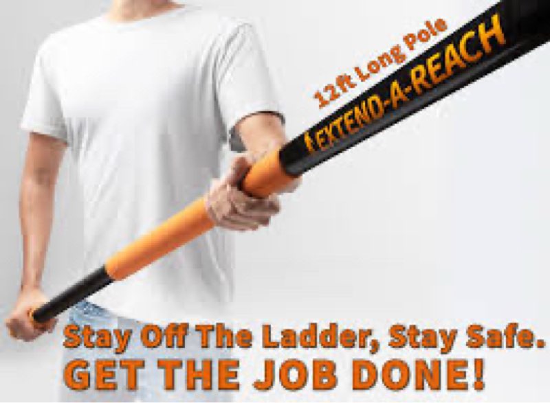 EXTEND-A-REACH High Ceilin...ith 12 feet Extension Pole 