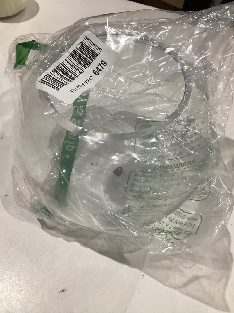 Condition photo showing As Is for Glass bowl