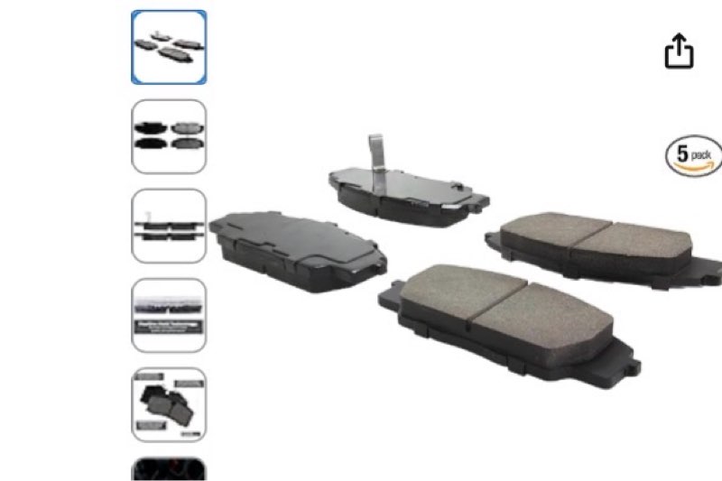 StopTech 306.08980 Brake Pad