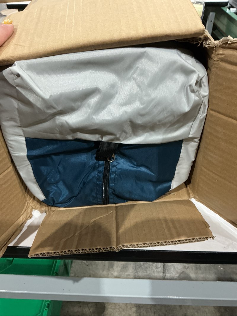 Condition photo showing Good Condition for camping cube, canopy inner tent for 10' x 10' straight leg pop up canopy, converts canopy into enclosed camping tent, fully vented roof, easy setup, 4-6 person (frame & top not included)
