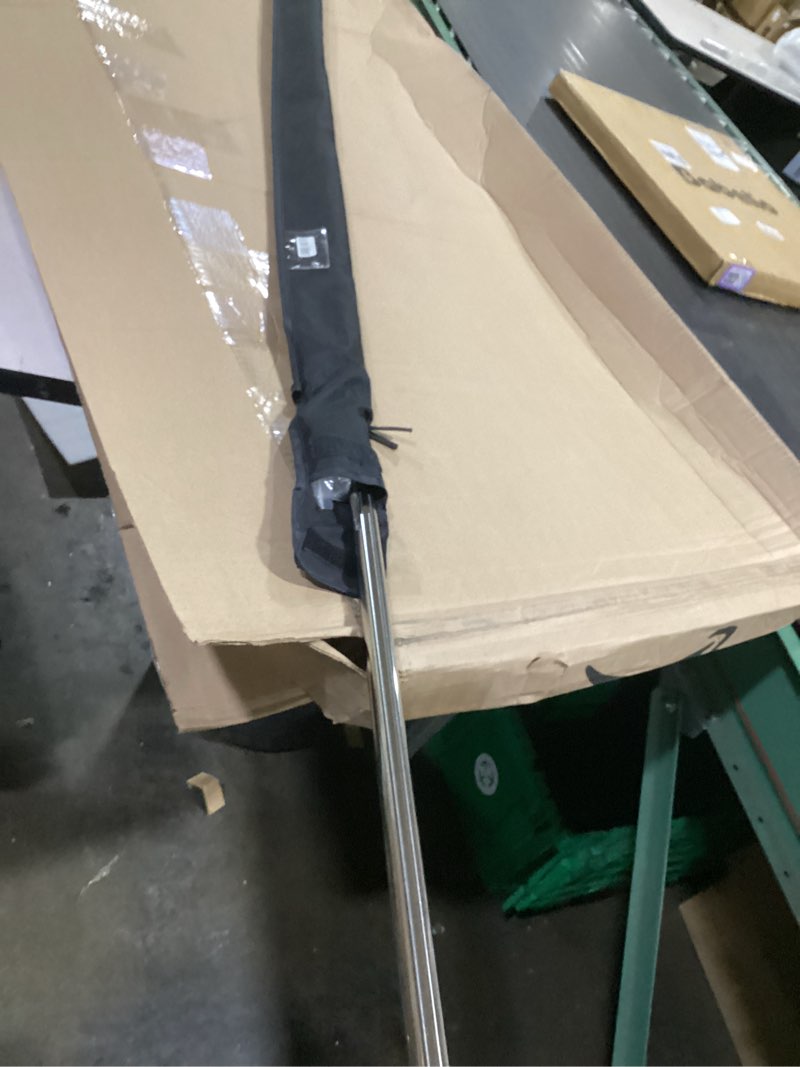 Condition photo showing New/Like New for 57" one-piece flag pole, heavy duty stainless steel flagpole, 2× thicker wall, waterproof & rust-resistant, 360° rotating anti-wrap rings, fits 1-inch brackets(not include) for house, truck, boat... silver 57" 1
