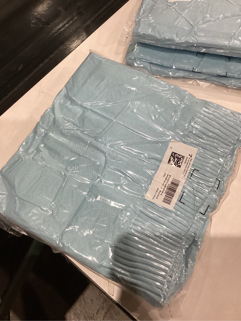 Condition photo showing New/Like New for SHEWIN Women Open Front Knit Sweater Oversized Cardigan with Pocket Medium Beau Blue