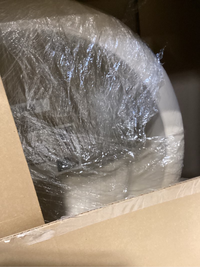 Condition photo showing Good Condition for arbora 21" santorini bowl polyresin indoor and outdoor planter with classic cream finish - durable, weatherproof, lightweight, large plant pot for patio, garden, deck, entryway cream 21" single