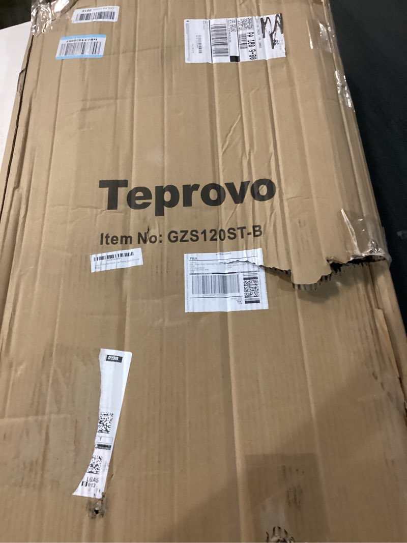 Condition photo showing New/Like New for teprovo folding hand truck dolly cart,340lb capacity portable aluminum dolly cart with telescoping handle and 7 inch rubber wheels for moving,shopping,travel,office use