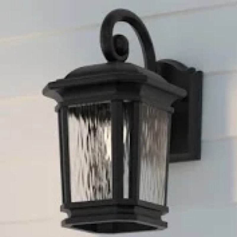 Quoizel Corrigan Wall Porch Outdoor Light Matte Black