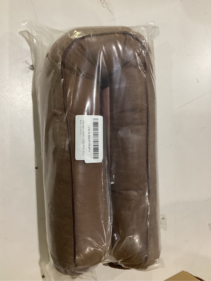 Condition photo showing New/Like New for Triangle Under Door Draft Stopper 32 inch Weighted Draft Blocker Bottom Seal Noise Air Guard for Doors and Windows, Brown Brown 32 inch