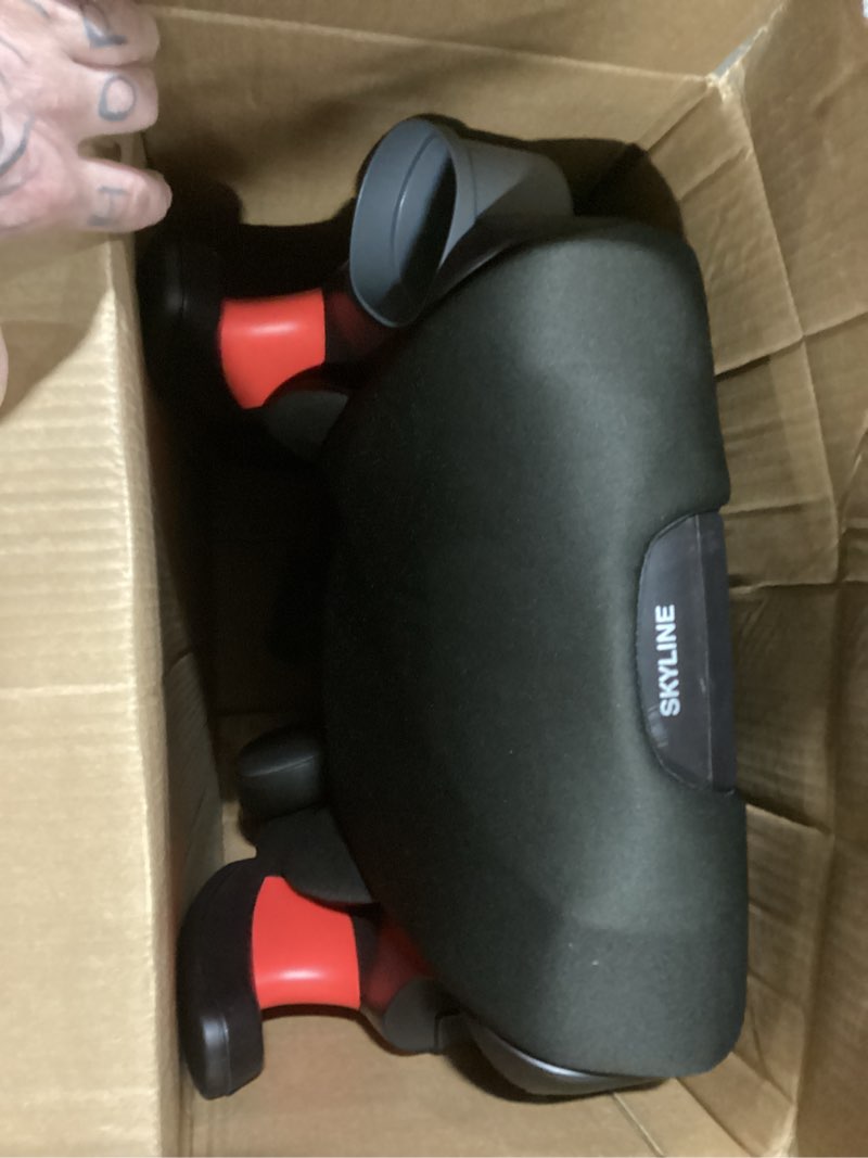 Condition photo showing Good Condition for Britax Skyline 2-Stage Belt-Positioning Booster Car Seat, Dusk - Highback and Backless Seat Skyline Dusk