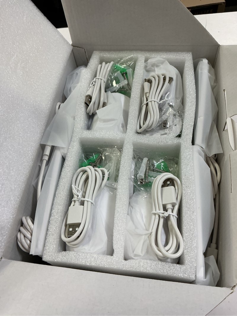 Condition photo showing Good Condition for Security Cameras Wireless Outdoor-Solar&Battery Powered 2K 2.4G Cameras for Home Security, Instant Alert, AI Human Detection, Color Night Vision, 2-Way Talk, SD Storage, Work with Alexa, Z1 4P 2.4GHz-4P-W
