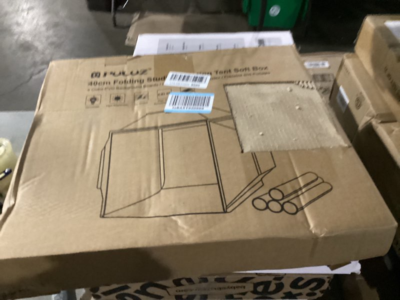 light box, puluz 16"x16" studio light box with 480pcs leds lights 4 color pvc photography backdrops 