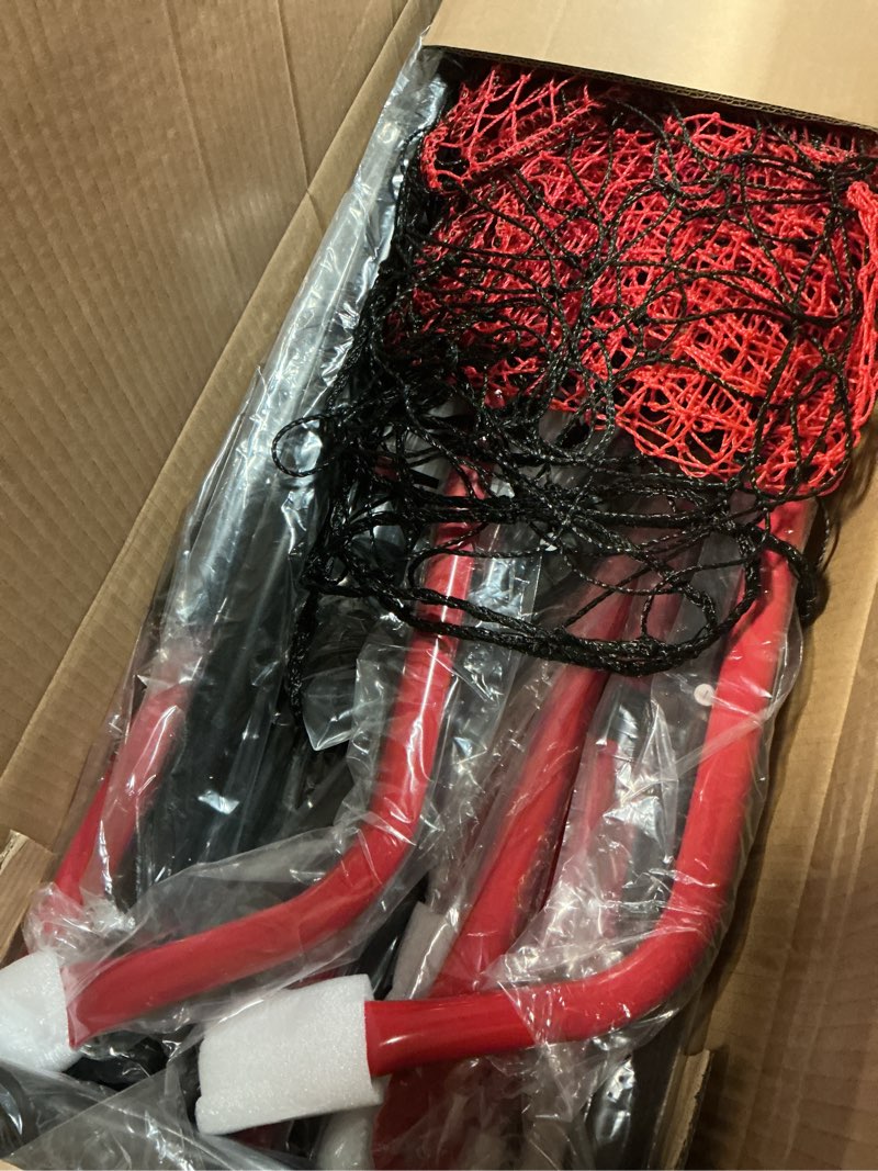 Condition photo showing Good Condition for Soccer Rebounder Net, 10 Adjustable Angles 6x4FT Soccer Kickback Trainer for Passing, Ball Control & Volley Practice, Easy Setup Portable Football Training Net for Solo & Team Use