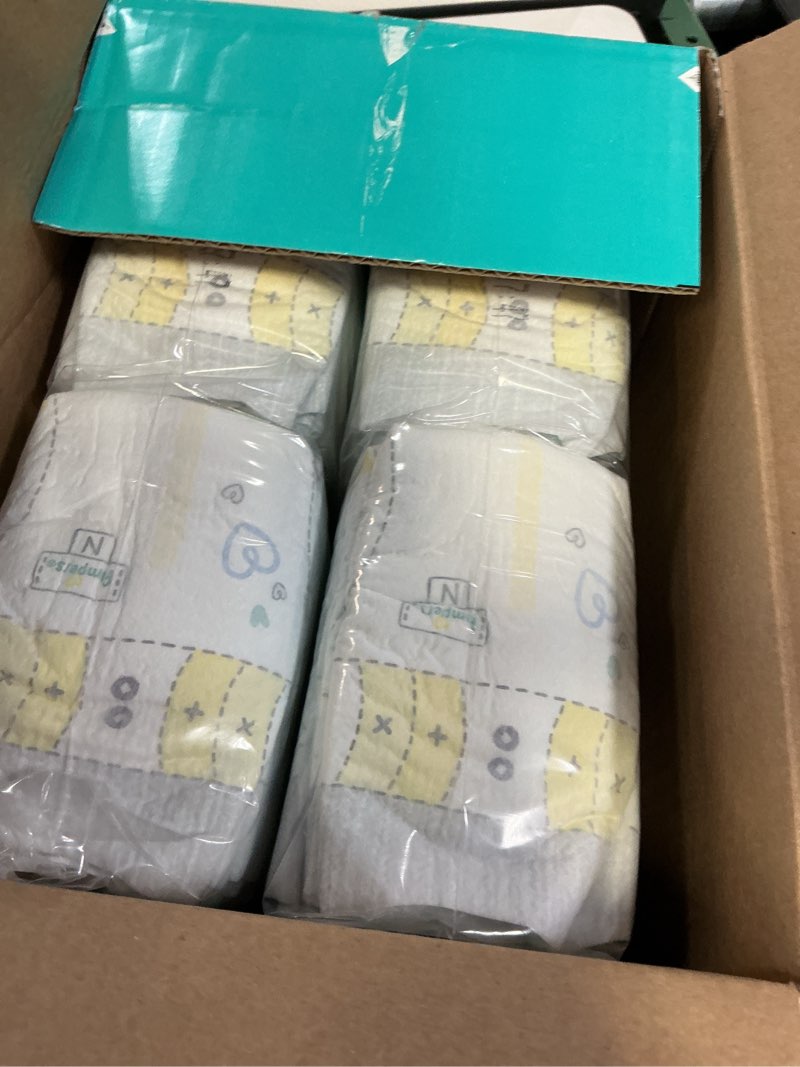 Condition photo showing Good Condition for pampers swaddlers diapers, size 0 (up to 10 lbs), 84 count, absorbent, keeps baby dry and comfortable, skin safe disposable baby diaper (packaging may vary) newborn 84