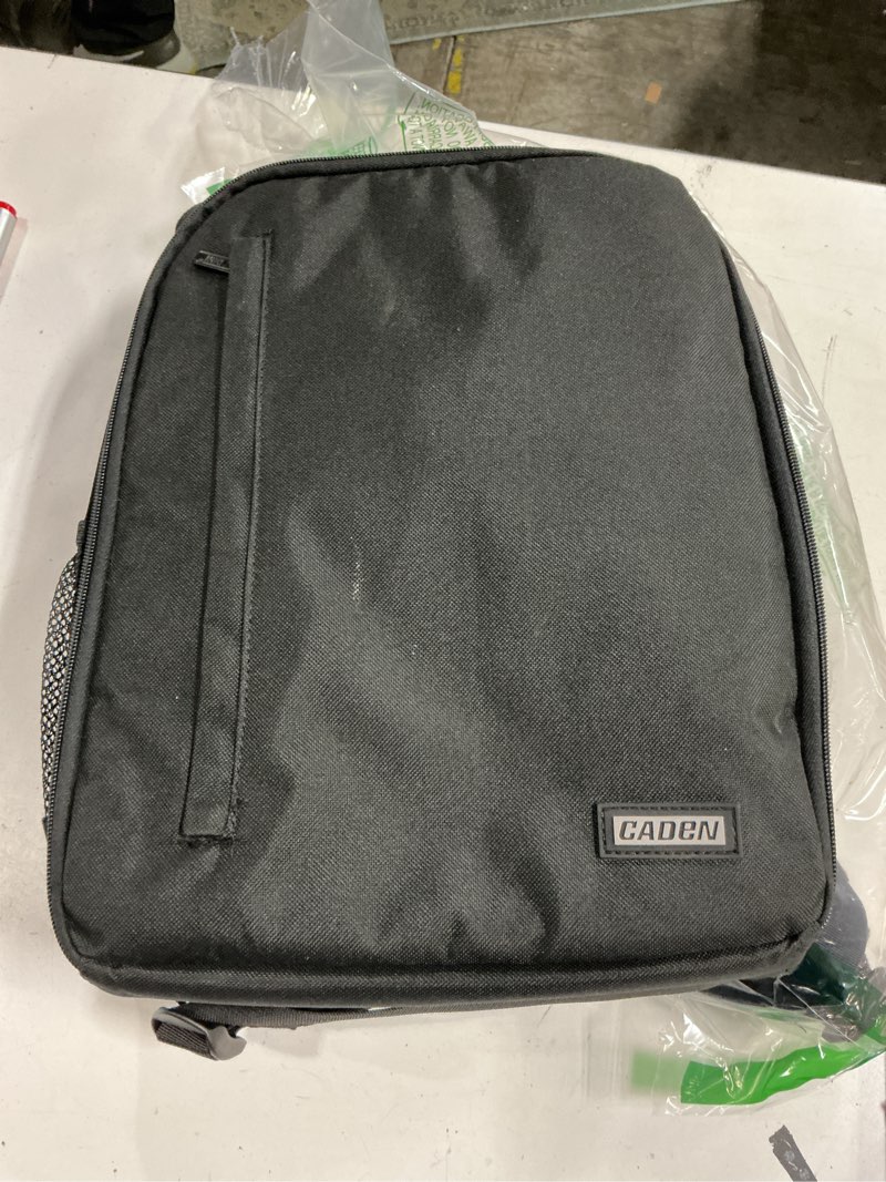Condition photo showing Good Condition for caden camera backpack bag professional for dslr/slr mirrorless camera waterproof, camera case compatible for sony canon nikon black 2.0 small