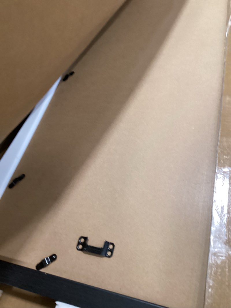 Condition photo showing Good Condition for MCS Studio Gallery 20x24 Matted Poster Frame with 16x20 Picture Display, Black Woodgrain Vertical & Horizontal Wall Hanging Large Picture Frame for Photos, Posters & Art Prints (1-Pack) 1-Pack Black Woodgrain 20x24