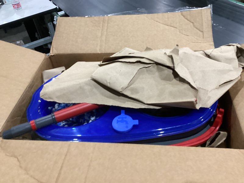 Condition photo showing Good Condition for O-Cedar RinseClean Spin Mop & Bucket System | Clean with Clean Water | Removes 99% of Bacteria Rinseclean Spin Mop & Bucket Cleaning System