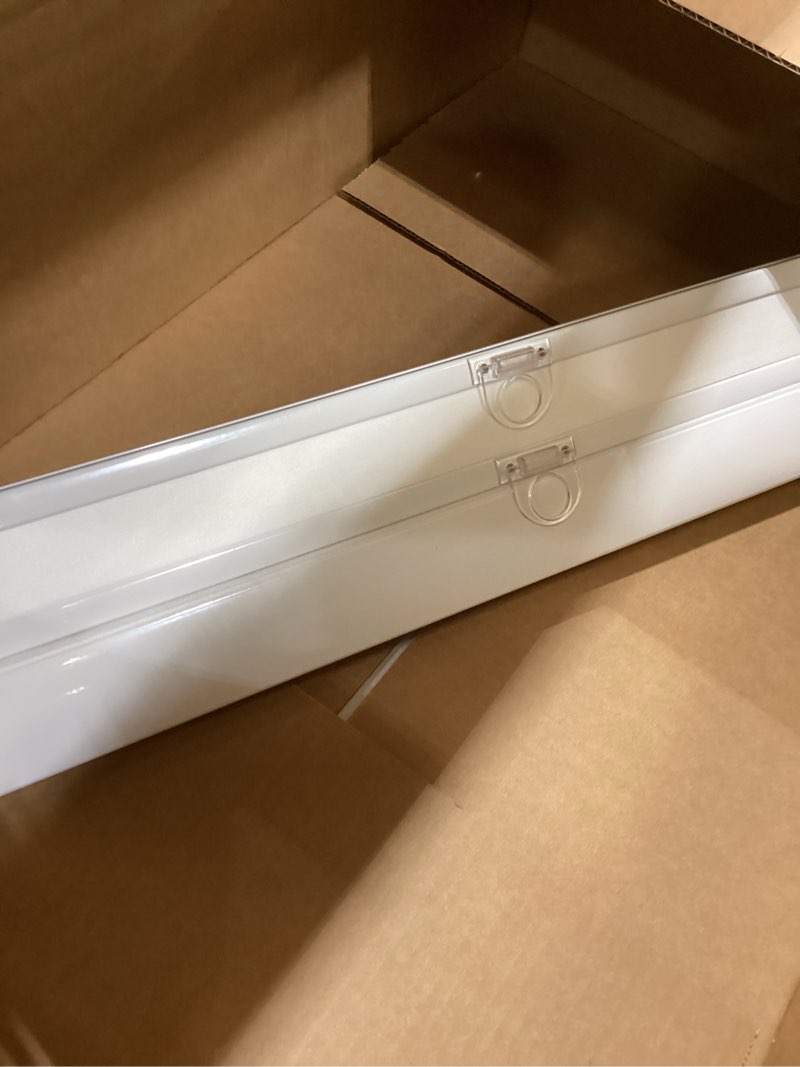 Condition photo showing New/Like New for LazBlinds No Tools No Drill Cordless Cellular Shades, Top Down Bottom Up (TDBU) Honeycomb Shades for Home, Light Filtering Thermal Insulation Blinds for Windows, 28" W x 48" H, White Light Filtering - White 28" W x 48" H