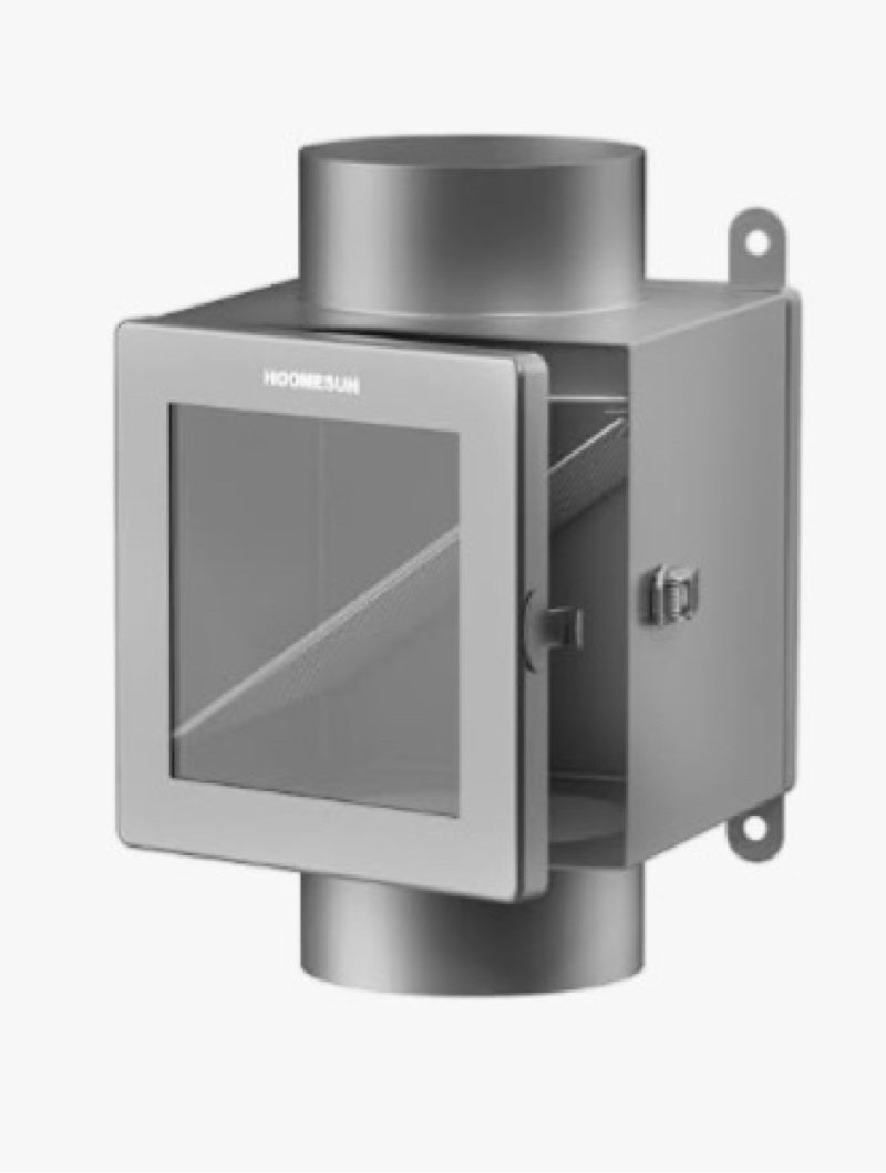 HOOMESUN Indoor Dryer Vent Kit, Dryer Vent Box for Electric Dryer, Safety Vent Flap, Indoor Dryer Ve