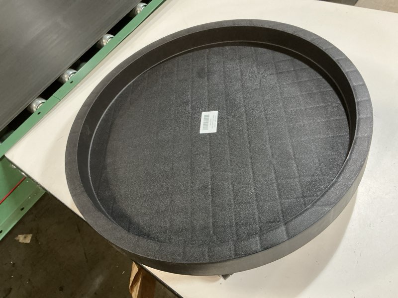 Condition photo showing Good Condition for 20.5 Inch Planter Caddies Rolling Saucer Caddy with Wheels, Heavy Duty Wheeled Stand for Potted Plant, Round Coaster Roller Base Tray with Casters, Flower Pot Dolly Holder for Indoor Outdoor 20.5" (20 15/?? in) Brown