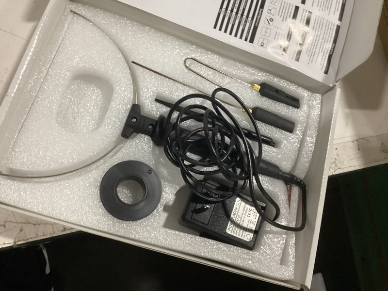 Condition photo showing As Is for cooltop hot wire foam cutter kit, 18w styrofoam knife cutter electric hot wire foam cutting tool, heated foam carving knife kit with cleaning pen for foam board, pearl cotton, epp, kt board, eps