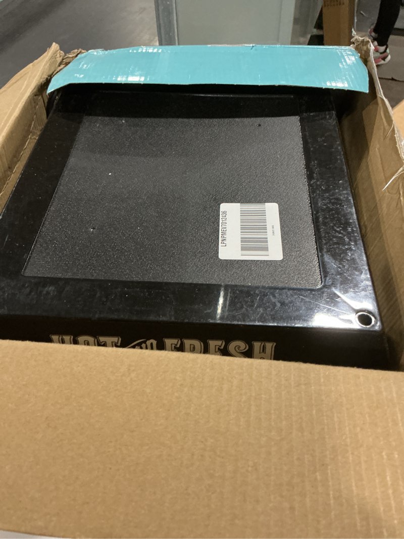 Condition photo showing As Is for Nostalgia Popcorn Maker Machine - Professional Tabletop With 2.5 Oz Kettle Makes Up to 10 Cups - Vintage Popcorn Machine Movie Theater Style - Black Tabletop Black