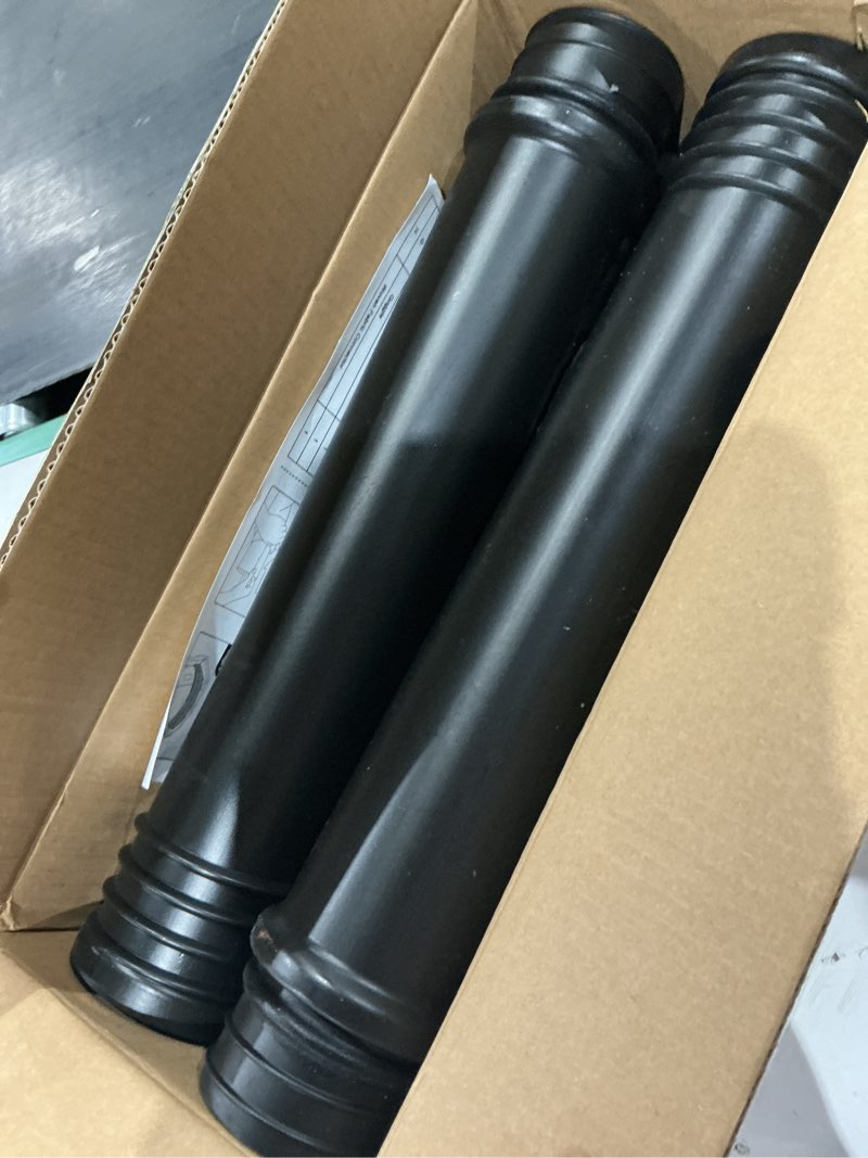 Condition photo showing As Is for upgraded universal gutter cleaning tools for leaf blowers with adjustable angle hook tube, compatible with blower brand black & decker, husqvarna, poulan, craftsman, ryobi, toro, murray, worx, etc