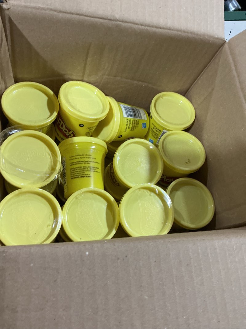 Condition photo showing Good Condition for (color yellow )play-doh modeling compound 36 pieces  case, non-toxic, 3 oz. cans of ass, back-to-school classroom supplies, preschool toys, ages 2+ (exclusive to