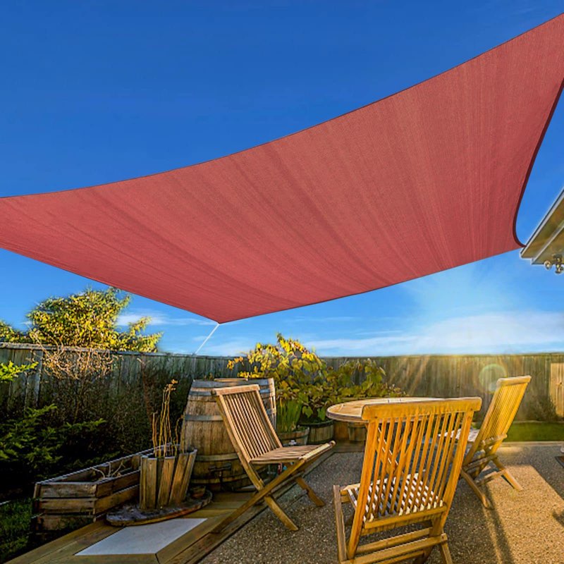 Customized Rectangle Sun Shade Sail by Artpuch