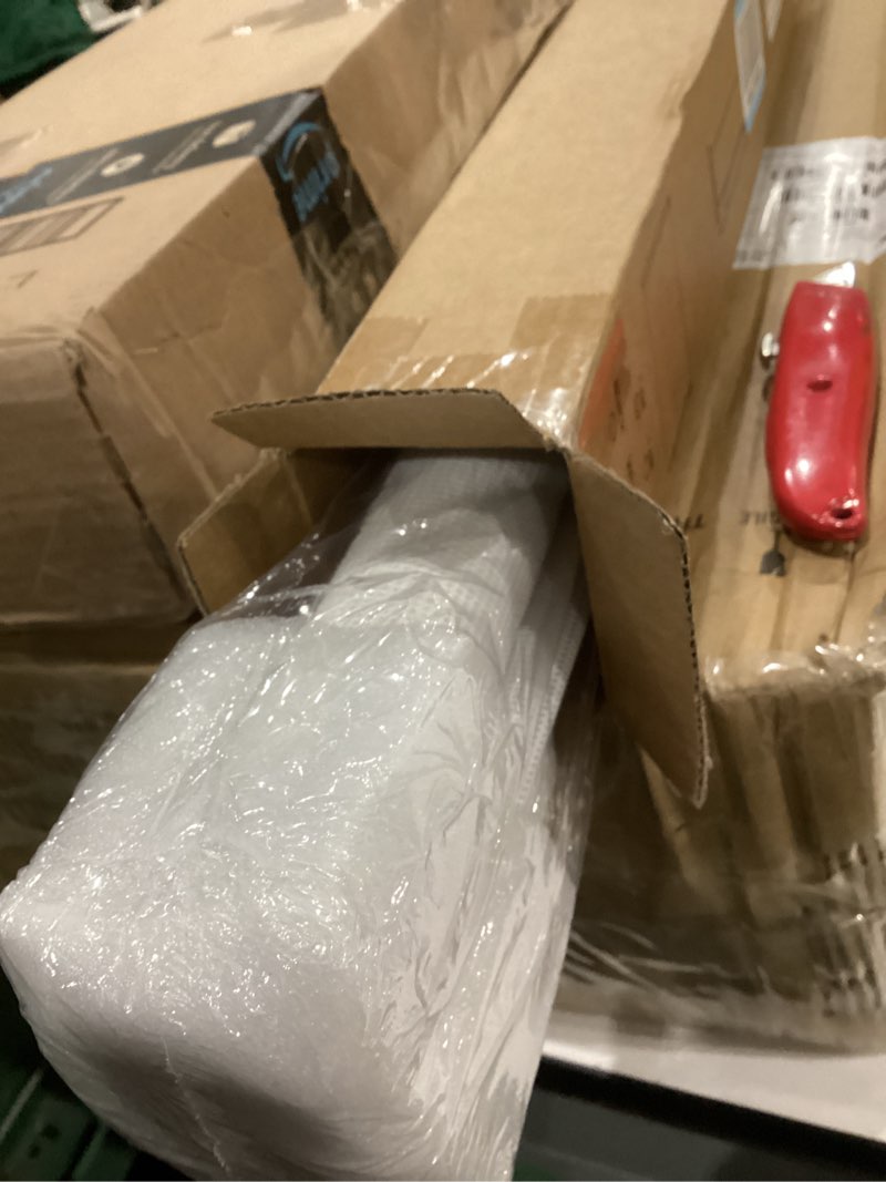 Condition photo showing New/Like New for Retractable Baby Gates for Doorways, Mesh Dog Gate for Stairs, Pet Gate Indoor, Extends to 55" Wide 33" Tall, Safety Toddlers Gates for Hallways, Indoor & Outdoor Use, White