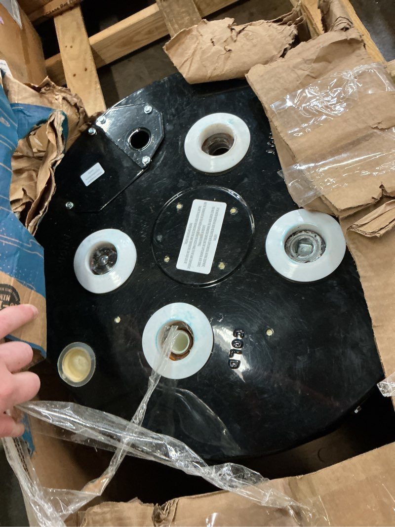 Condition photo showing As Is for 12 gallon point-of-use 6-year 1500-watt single element electric water heater